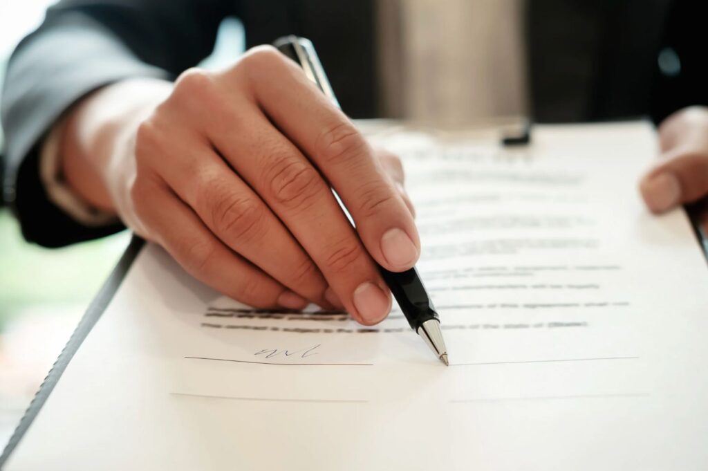 contrato referido a un incumplimiento